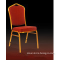 Cheap good red fabric banquet chair